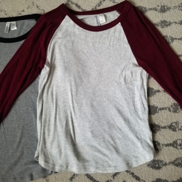 H&M Divided Baseball Tee Bundle of 2 Sz L - Picture 10 of 12